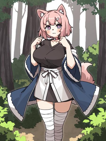 02221-confettitest-1girl in forest, (art by amonitto), solo, thighhighs, robe, (dog girl_1.5), heart-shaped_pupils, pastel, (forest_1.5), large bre.png